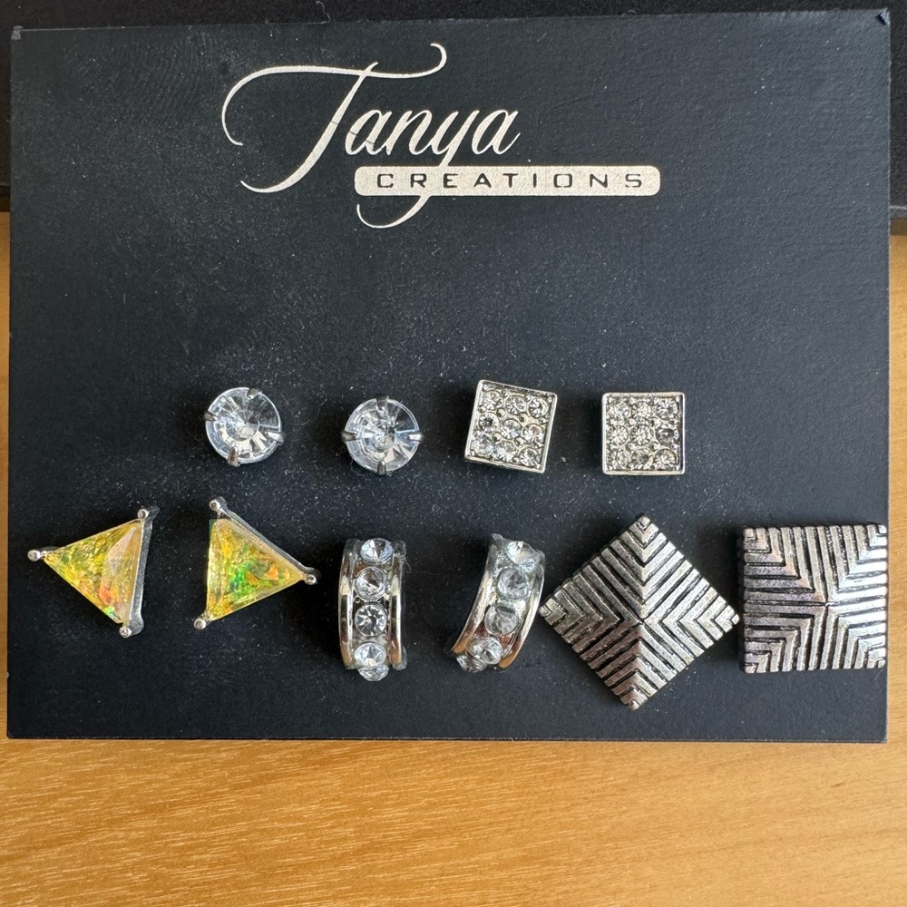 High-End Department Store Designer One of Kind Statement Earrings